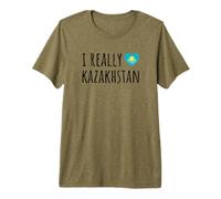 Amo Davvero Il Kazakistan Maglietta Premium