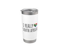 Amo davvero il Sudafrica Bicchiere termico in acciaio inox doppia parete