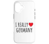 Amo davvero la Germania Custodia per iPhone 16