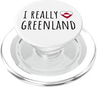 Amo davvero la Groenlandia PopSockets PopGrip per MagSafe