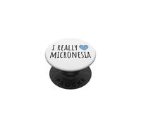 Amo davvero la Micronesia PopSockets PopGrip Adesivo
