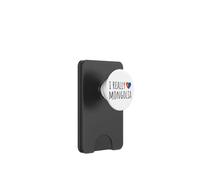 Amo davvero la Mongolia PopSockets PopWallet per MagSafe