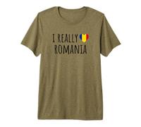 Amo Davvero la Romania Maglietta Premium