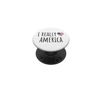 Amo davvero l'America PopSockets PopGrip Adesivo