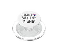 Amo davvero le Isole Falkland PopSockets PopGrip per MagSafe
