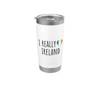 Amo davvero l'Irlanda Bicchiere termico in acciaio inox doppia parete