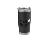 Amo davvero l'Irlanda Bicchiere termico in acciaio inox doppia parete