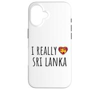 Amo davvero lo Sri Lanka Custodia per iPhone 16