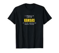 Amo Davvero Lo Stato dei Fan del Kansas Maglietta