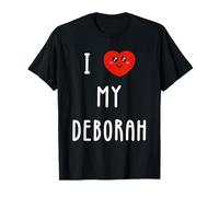 Amo Deborah Nome Divertente Maglietta