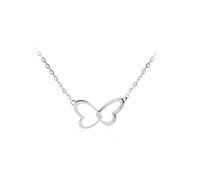 Amo Dio 925 Cuori Collana Collana Collana Collana Amore Ornamento Femmina