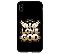 Amo Dio Religioso Spirituale Fede Devozione Custodia per iPhone XS Max