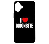 AMO DISHONESTE Custodia per iPhone 16 Plus
