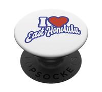 Amo East Honolulu Hawaii PopSockets PopGrip Adesivo