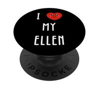 Amo Ellen Nome Divertente PopSockets PopGrip Adesivo