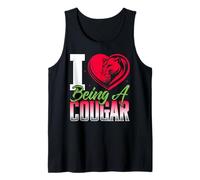 Amo Essere Una Camicia Cougar Mi Piace Essere Una Cougar Canotta