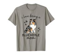 Amo Essere Una Mamma Sheltie Blue Merle Maglietta