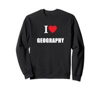 Amo Geografia Insegnanti Geografi Studenti Geologia Felpa