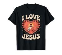 Amo Gesù Cuore, devozione cristiana Maglietta