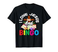 Amo Gesù E Bingo Fedele Divertimento Maglietta