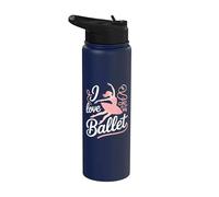 Amo gli amanti della danza classica Stainless Steel Insulated Water Bottle