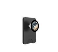 Amo gli animali e non li mangio! Vegan è davvero vegano wale PopSockets PopWallet per MagSafe