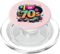 Amo gli anni '70, rullo a cassette, stile retrò, disco party, anni '70 PopSockets PopGrip per MagSafe