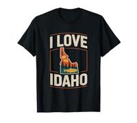 Amo gli appassionati della natura della foresta dello stato dell'Idaho Maglietta