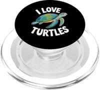 Amo gli appassionati di animali selvatici marini delle tartarughe PopSockets PopGrip per MagSafe