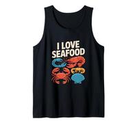 Amo Gli Appassionati di Frutti di Mare Vita Marina Canotta