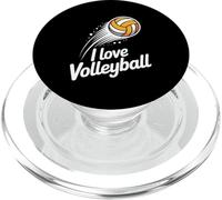 Amo gli appassionati di pallavolo Passione sportiva PopSockets PopGrip per MagSafe