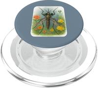 Amo gli insetti insetti alieni e giardinaggio fiori selvatici scifi PopSockets PopGrip per MagSafe