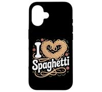 Amo gli spaghetti Funny Pasta Design Custodia per iPhone 16