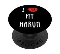Amo Harun Nome Divertente PopSockets PopGrip Adesivo
