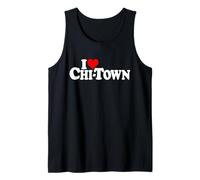 Amo Heart Chi-Town Chicago Illinois Canotta
