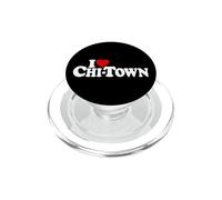 AMO HEART CHI-TOWN CHICAGO ILLINOIS PopSockets PopGrip per MagSafe