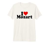 Amo Heart Mozart Maglietta Premium