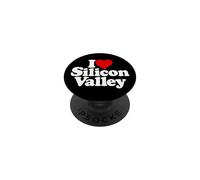 AMO HEART SILICON VALLEY SV CALIFORNIA PopSockets PopGrip Adesivo
