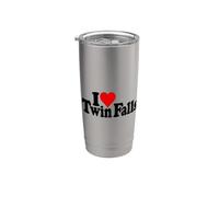 AMO HEART TWIN FALLS IDAHO Bicchiere termico in acciaio inox doppia parete