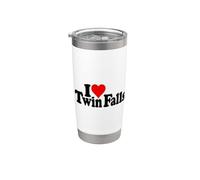 AMO HEART TWIN FALLS IDAHO Bicchiere termico in acciaio inox doppia parete