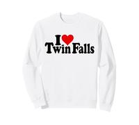 Amo Heart Twin Falls Idaho Felpa