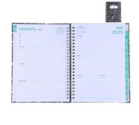 AMO HERMOSO Agenda Settimanale 2025, Agenda con spirale, Quaderno di note Planner 2025, 138 pagine, 100 g/m²