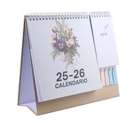AMO HERMOSO Calendario da Tavolo 2025/2026, Calendario Mensile da Tavolo Da Luglio 2025 a Giugno 2026, Italiano