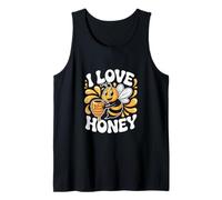 Amo Honey Cute Bee Entusiast Art Canotta