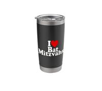 AMO I BAT MITZVAH DEL CUORE Bicchiere termico in acciaio inox doppia parete