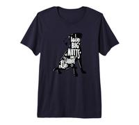 Amo i Big Mutts e Non Posso mentire Labrador Dog Maglietta Premium