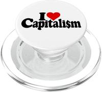 AMO I CAPITALISTI DEL CAPITALISMO DEL CUORE LIBERI MERCATI PopSockets PopGrip per MagSafe