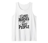 Amo i Cavalli e odio Le Persone Canotta