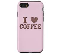 Amo i chicchi di caffè Java Joe Cafe Cappuccino Espresso Decaf Custodia per iPhone SE (2020) / 7 / 8