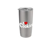 AMO I COOKIES CUORE Bicchiere termico in acciaio inox doppia parete